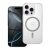 Case for iPhone 14 Drop Glue Colorful Ring Mag Cover compatible with MagSafe gray