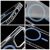 Case for iPhone 16 Drop Glue Colorful Ring Mag Cover compatible with MagSafe light blue