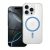 Case for Samsung S25 Drop Glue Colorful Ring Mag Cover compatible with MagSafe light blue