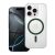 Case for iPhone 14 Drop Glue Colorful Ring Mag Cover compatible with MagSafe dark green