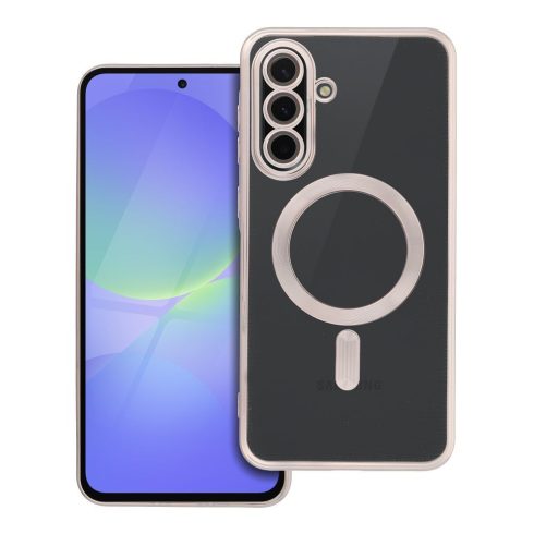 Case for Samsung A36 Electro Mag Cover compatible with MagSafe titanium
