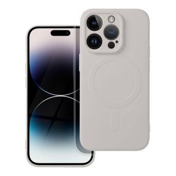   SILICONE MAG COVER case compatible with MagSafe for SAMSUNG A56 grey titatnium