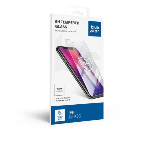 Edzett üveg Motorola G85 Blue Star 5D fekete színhez