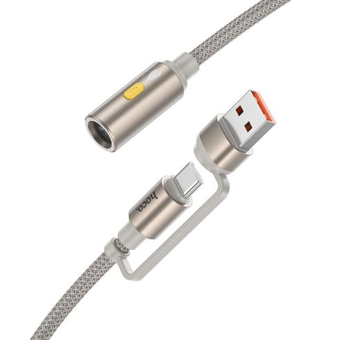 USB A / USB C kábel a Hoco szivargyújtóhoz 0,3 m UA38B arany