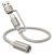 USB A / USB C kábel a Hoco szivargyújtóhoz 0,3 m UA38B arany