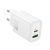 Telefontöltő Hoco USB A + USB C QC3.0 PD 3A 20W N61 fehér