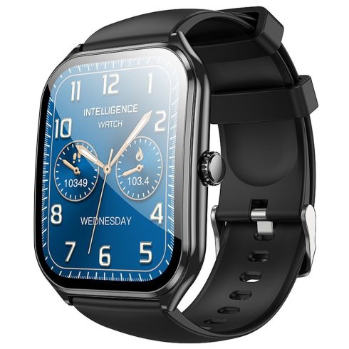 Hoco 1,96" AMOLED IP67 okosóra Y28 fekete hívás funkcióval