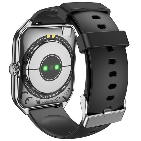Hoco 1,96" AMOLED IP67 okosóra Y28 fekete hívás funkcióval