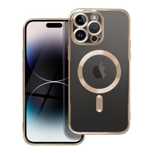 Case for iPhone 16e (SE 4 2025) / 17e Electro Mag Cover compatible with MagSafe gold