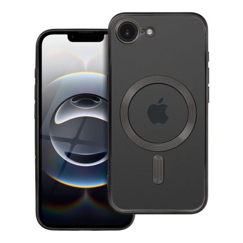 Case for iPhone 16e (SE 4 2025) / 17e Electro Mag Cover compatible with MagSafe black