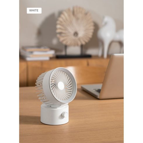 Asztali ventilátor USB-ről A LLD-F87U fehér