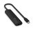 SATECHI adapter HUB 4in1 Type C ST-P4SK fekete