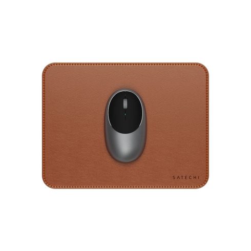 SATECHI vegan leather mouse pad ST-LMPN brown