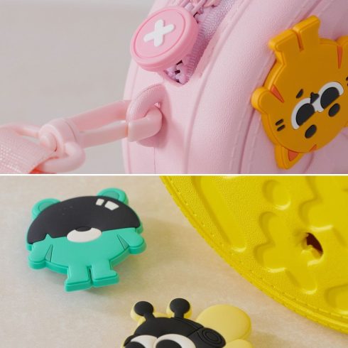 PICOCICI Kids kerek táska K36 sárga