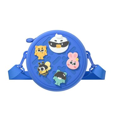 PICOCICI Kids kerek táska K36 kék