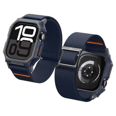 SPIGEN Lite Fit "PRO" tok Apple Watch 10 (46 MM) sötétkékhez