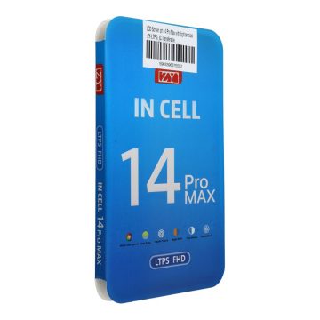  LCD képernyő iPhone 14 Pro Max digitalizáló fekete (ZY-LTPS) IC átvihető