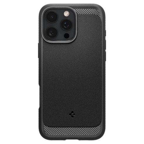 SPIGEN case RUGGED ARMOR MAG compatible with MagSafe for IPHONE 16 Pro matte black