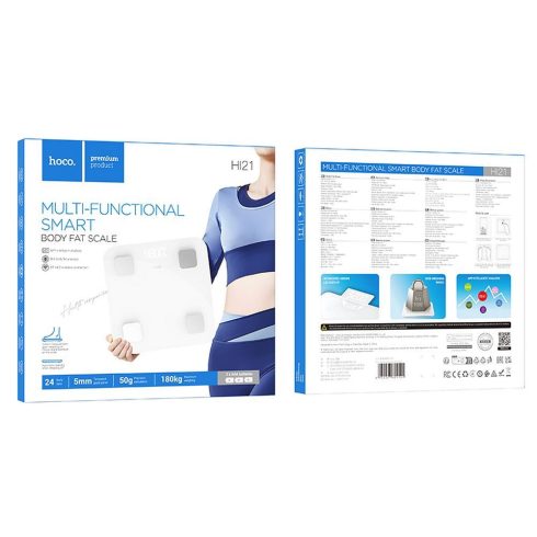 HOCO okos testzsír mérleg HI21 fehér