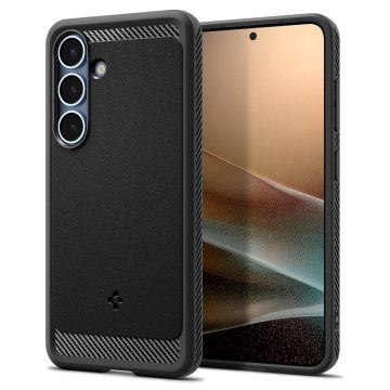  SPIGEN tok RUGGED ARMOR MAG kompatibilis a MagSafe-el SAMSUNG S25 matt fekete