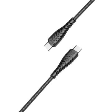 Cable Typ C to Typ C VEGER PD 3A 60W V106 1,2 m black