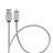   Kábel USB A – USB C Forcell F-Energy QC4.0 3A 66W Fém 2 m C234 ezüst