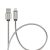 Kábel USB A – USB C Forcell F-Energy QC4.0 3A 66W Fém 2 m C234 ezüst