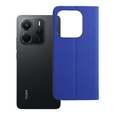 SENSITIVE könyves tok XIAOMI Redmi Note 14 4G (GLOBAL - 164,84mm x 78,15mm x 8,16mm) világoskékhez