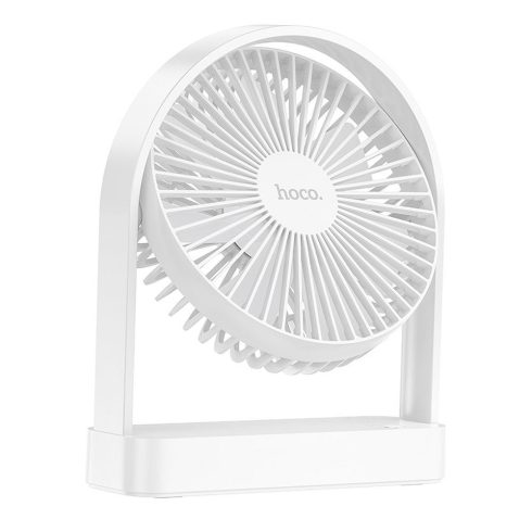 HOCO ultravékony asztali ventilátor HX65 fehér