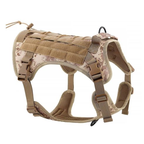 Kutya hám TACTICAL L-es méretű barna