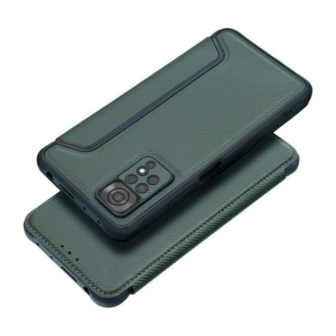 RAZOR könyv XIAOMI Redmi Note 14 PRO 4G készülékhez sötétzöld