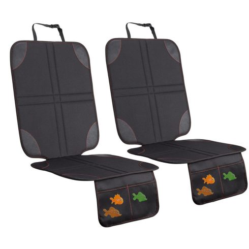 Védőszőnyeg autósüléshez, fekete rendezővel