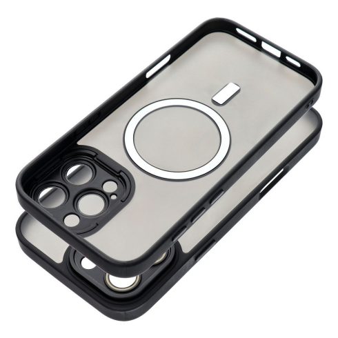 Tok iPhone 13 PRO Variete Mag Coverhez, amely kompatibilis a MagSafe fekete színnel