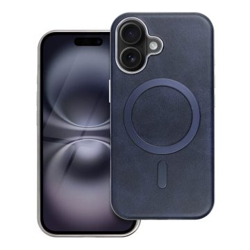   Tok iPhone 12 Gentleman Mag Coverhez, amely kompatibilis a MagSafe sötétkék színnel