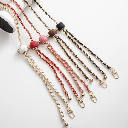 Lánc / kötél tartóval GLAMOUR minden modellhez 80mm max szélesség FEHÉR