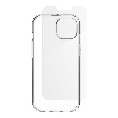 ZAGG szett cse + edzett üveg IF DEFENSE BUNDLE IPHONE-hoz 13 / 14 / 15 / 16e átlátszó