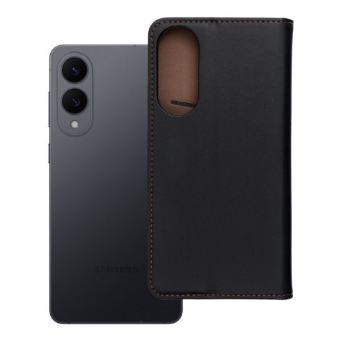 SMART PRO Book bőrtok SAMSUNG S25 Edge fekete