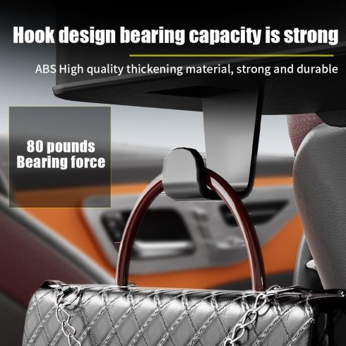 Autós rendszerező első ülésekhez OXFORD fekete rekesszel