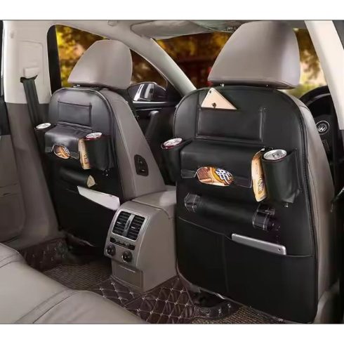 Autós rendszerező első ülésekhez MAGIC fekete rekesszel