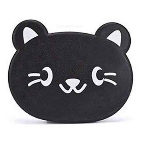 Összecsukható autós asztal gyerekeknek macska alakú fekete