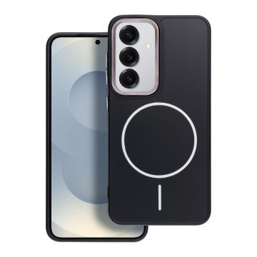   FRAME MAG COVER Case compatible with MagSafe for SAMSUNG A56 black
