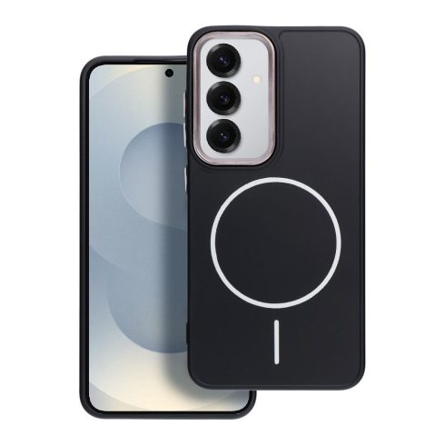 FRAME MAG COVER Case compatible with MagSafe for SAMSUNG A56 black