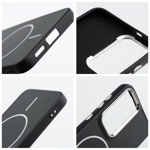 FRAME MAG COVER Case compatible with MagSafe for SAMSUNG A56 black