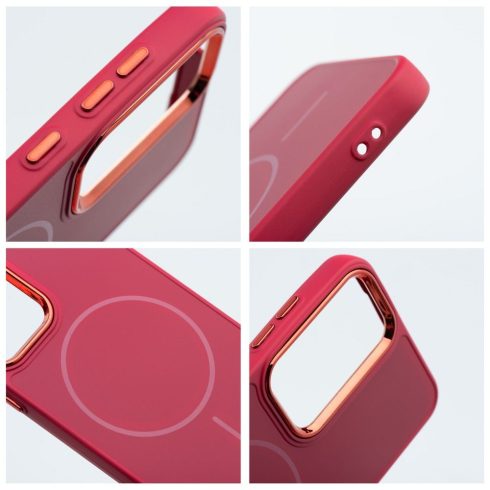 FRAME MAG COVER Case compatible with MagSafe for SAMSUNG A56 magenta