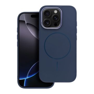   FRAME MAG COVER Case compatible with MagSafe for IPHONE 13 PRO navy blue