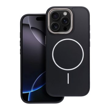   FRAME MAG COVER Case compatible with MagSafe for IPHONE 16 PRO black