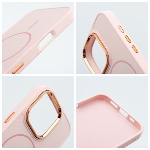 FRAME MAG COVER Case compatible with MagSafe for IPHONE 13 PRO powder pink