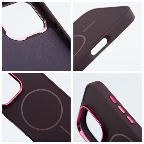 FRAME MAG COVER Case compatible with MagSafe for IPHONE 16 PRO purple