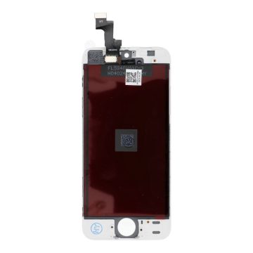   FixCell LCD kijelző IPHONE 5S SE (1gen) telefonhoz fehér (erős fény)