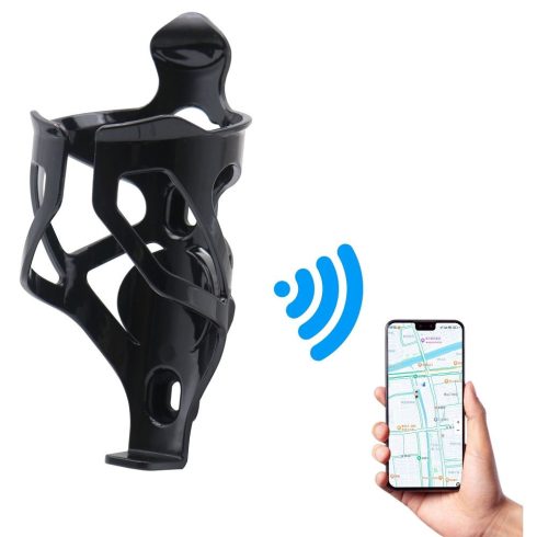 Kerékpáros palacktartó hellyel az AirTag FSCGE-120-3 fekete számára